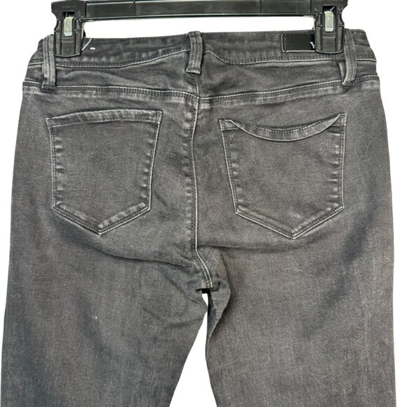 YMI Black Skinny Jeans Pants Denim Goth Punk Emo Grunge Metal Alternative Sz 7 - Picture 6 of 6